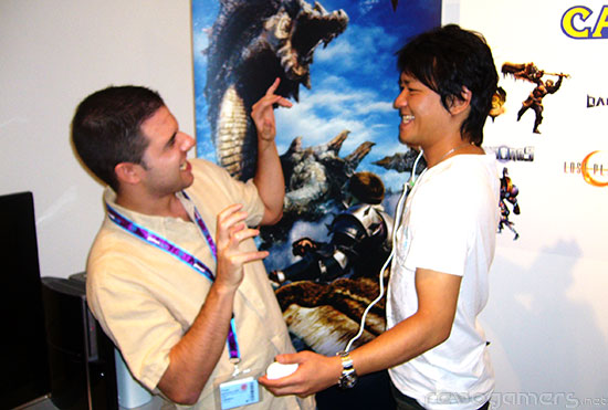 Ryozo Tsujimoto Cazador y productor de Monster Hunter Tri