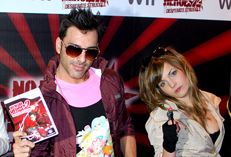 Travis y sus chicas en Madrid por No More Heroes 2