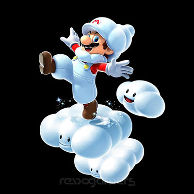 mario nube cloud galaxy 2 wii revogamers