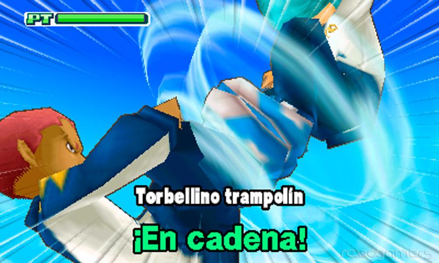 Captura de Inazuma Eleven 3 Rayo Celeste / Fuego Explosivo 
