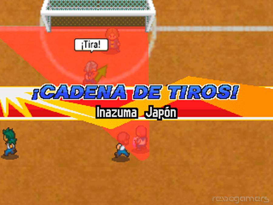 Captura de Inazuma Eleven 3 Rayo Celeste / Fuego Explosivo 