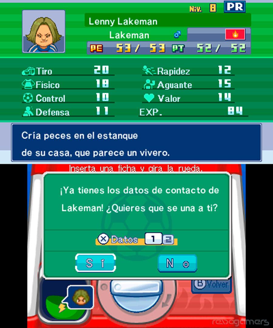 Captura de Inazuma Eleven 3 Rayo Celeste / Fuego Explosivo 