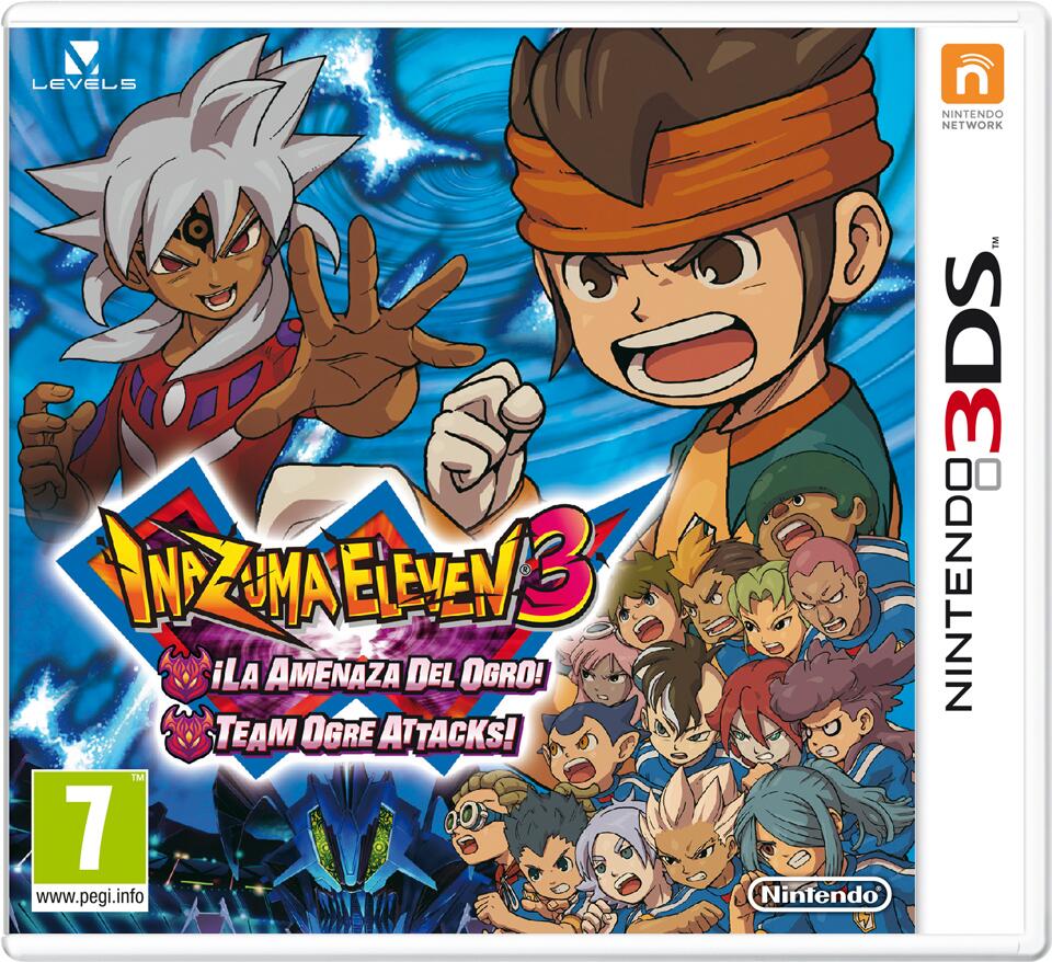 Carátula de Inazuma Eleven 3: ¡La amenaza del Ogro!