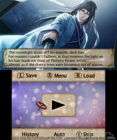 Captura de Hakuoki: Memories of the Shinsengumi