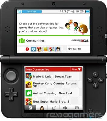 Captura de Nintendo 3DS - aplicaciones instaladas