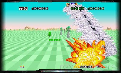 Captura de 3D Space Harrier
