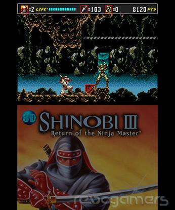 Carátula de 3D Shinobi III