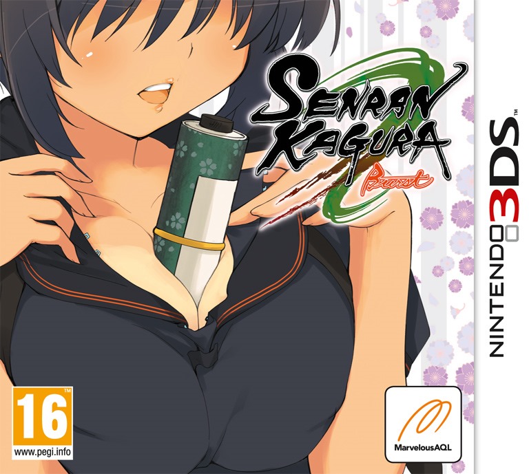 Carátula de Senran Kagura Burst