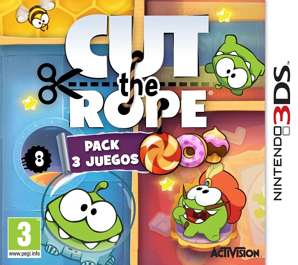 Carátula de Cut the Rope: Pack 3 juegos