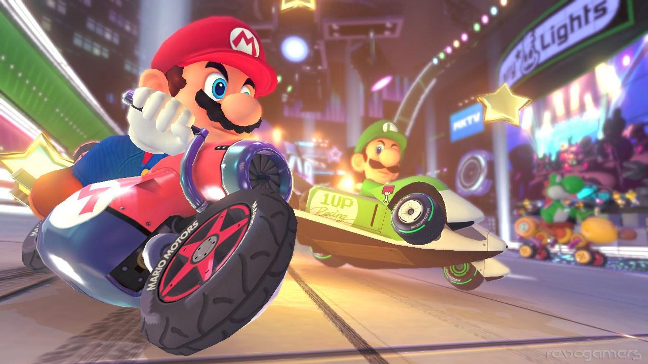 Captura de Mario Kart 8