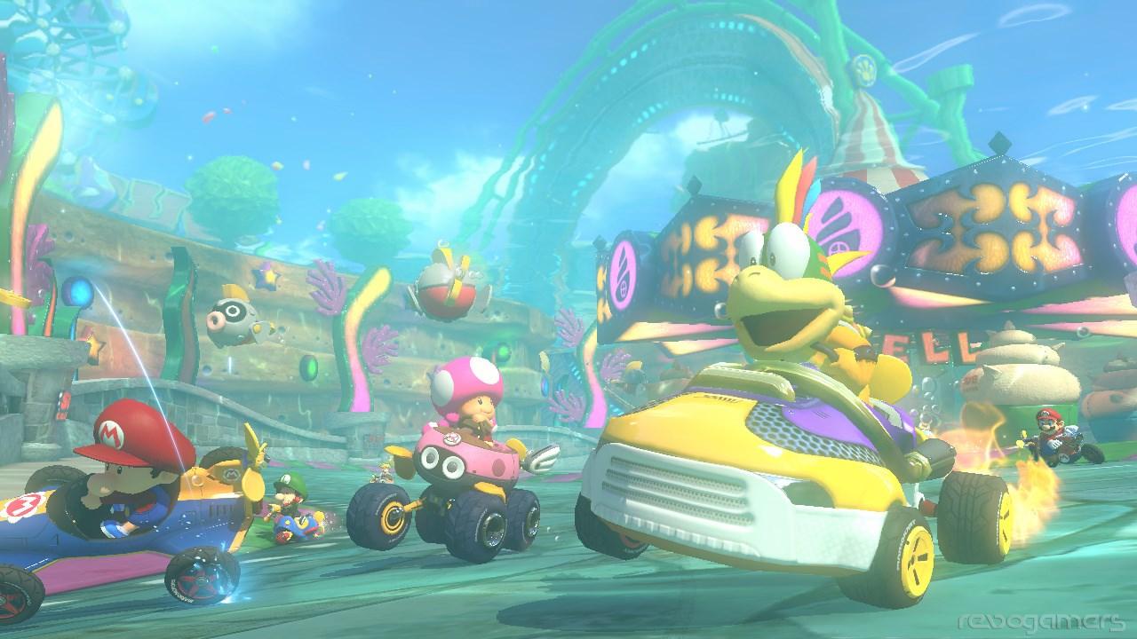 Captura de Mario Kart 8
