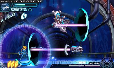 Captura de Azure Striker Gunvolt