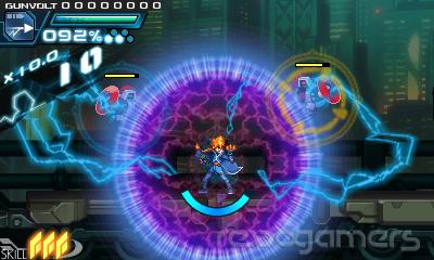 Captura de Azure Striker Gunvolt