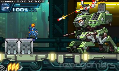 Captura de Azure Striker Gunvolt