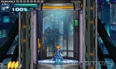 Captura de Azure Striker Gunvolt