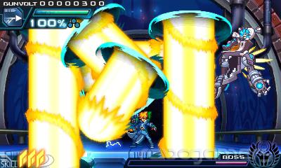 Captura de Azure Striker Gunvolt