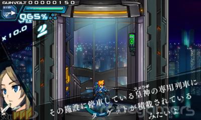 Captura de Azure Striker Gunvolt