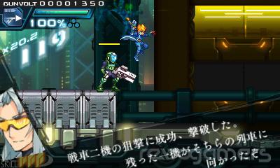 Captura de Azure Striker Gunvolt