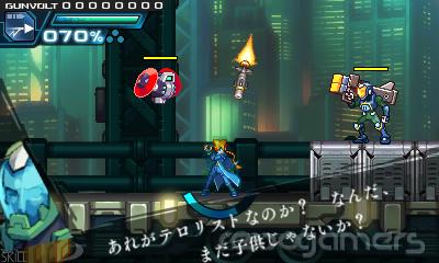 Captura de Azure Striker Gunvolt