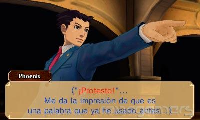 Captura de El Profesor Layton vs Phoenix Wright: Ace Attorney