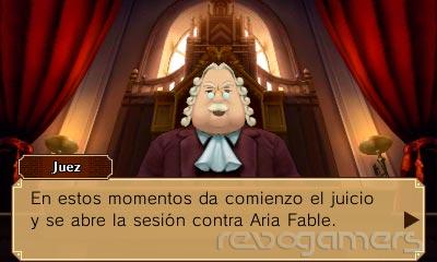 Captura de El Profesor Layton vs Phoenix Wright: Ace Attorney