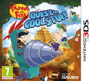 Carátula de Phineas y Ferb: Quest for Cool stuff