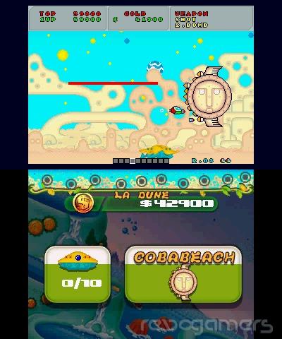 Captura de 3D Fantasy Zone Opa-Opa Bros.