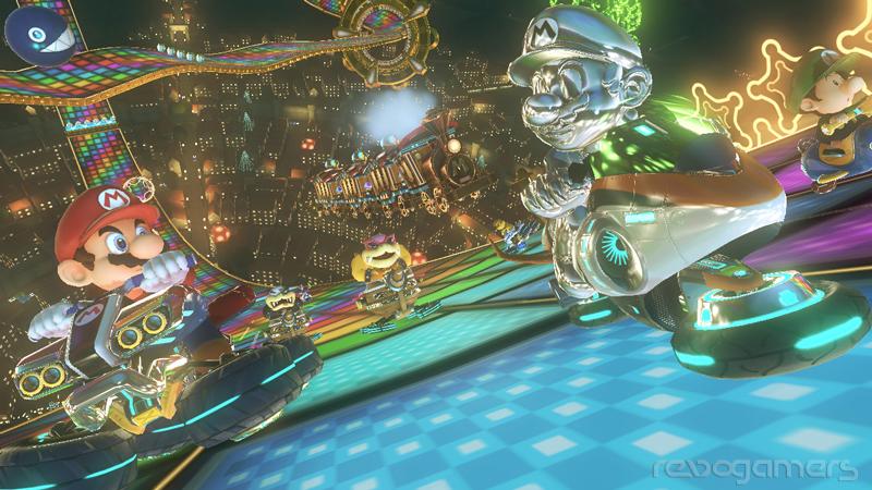 Captura de Mario Kart 8