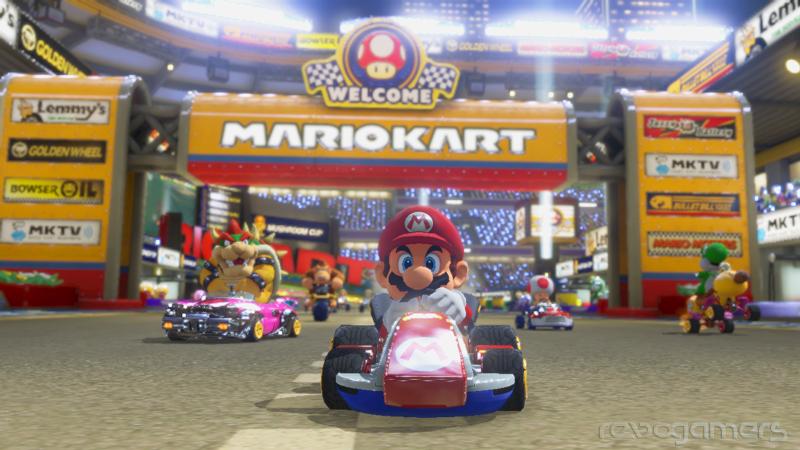 Captura de Mario Kart 8