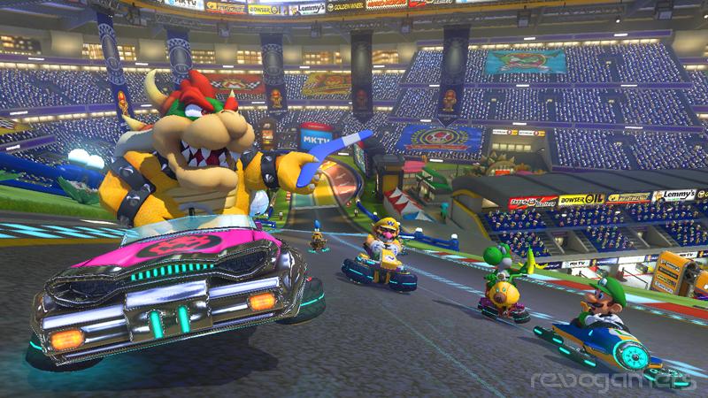 Captura de Mario Kart 8