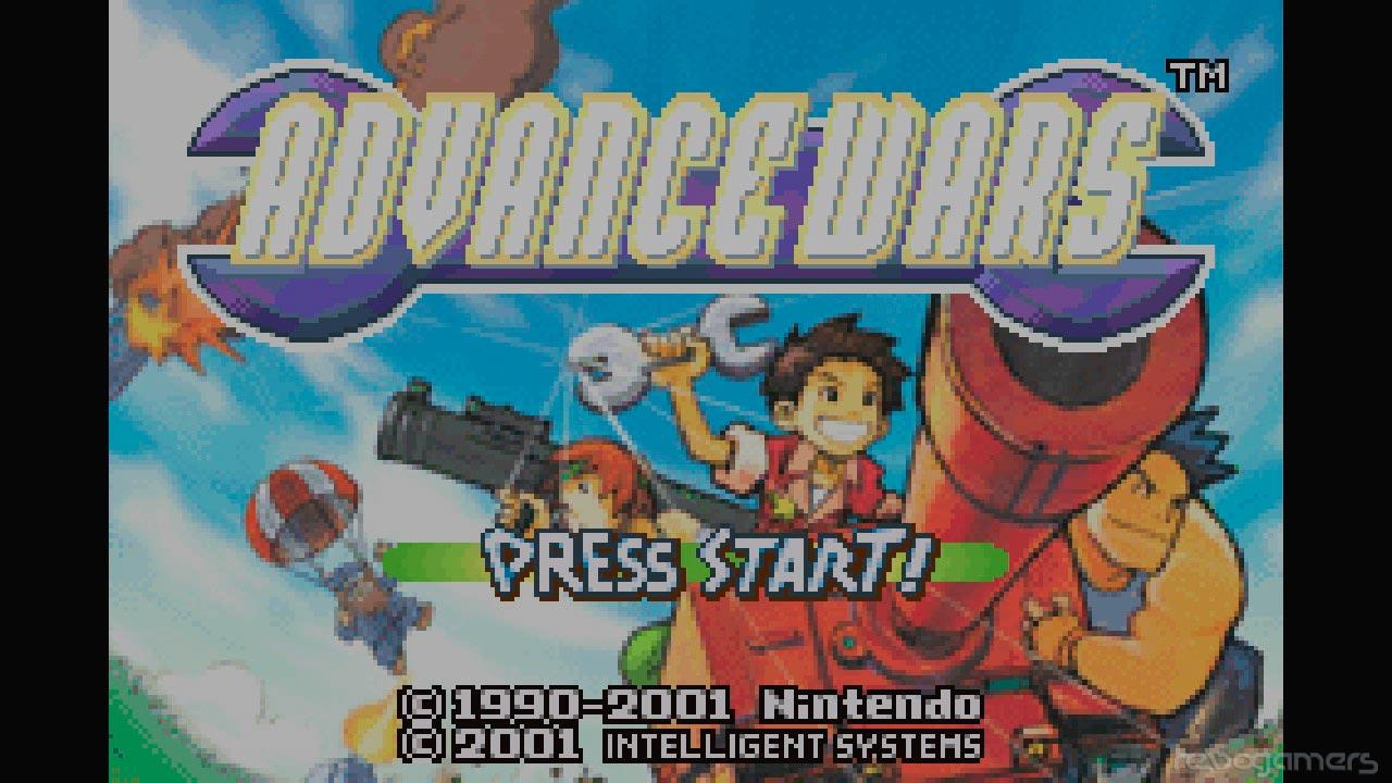 Captura de Advance Wars
