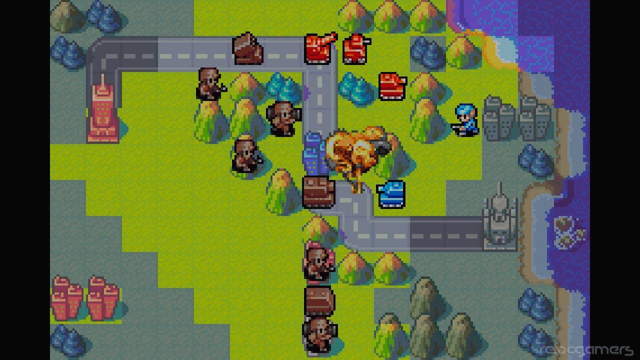 Captura de Advance Wars