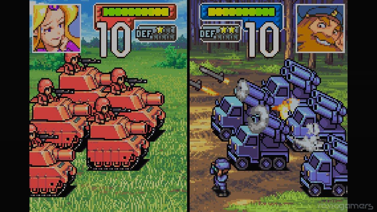 Captura de Advance Wars
