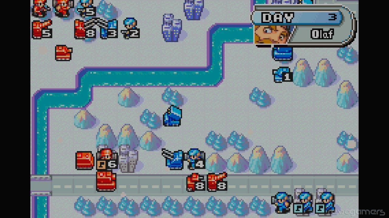 Captura de Advance Wars