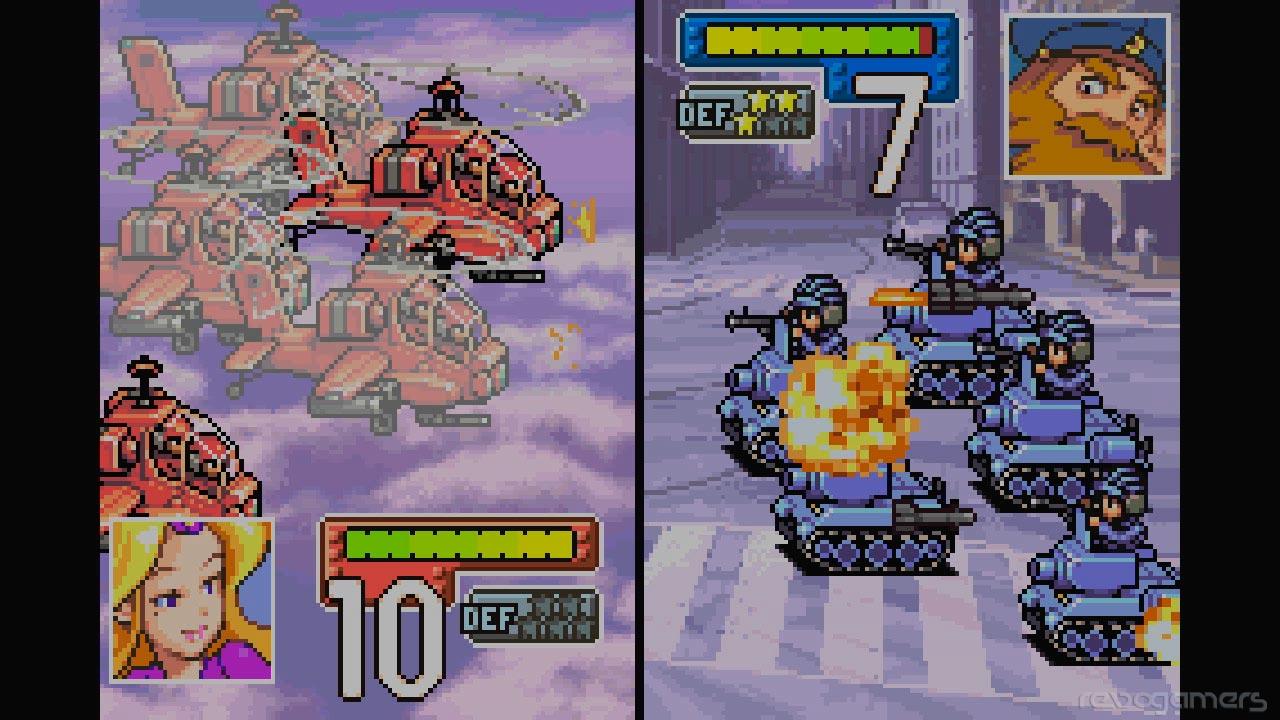 Captura de Advance Wars