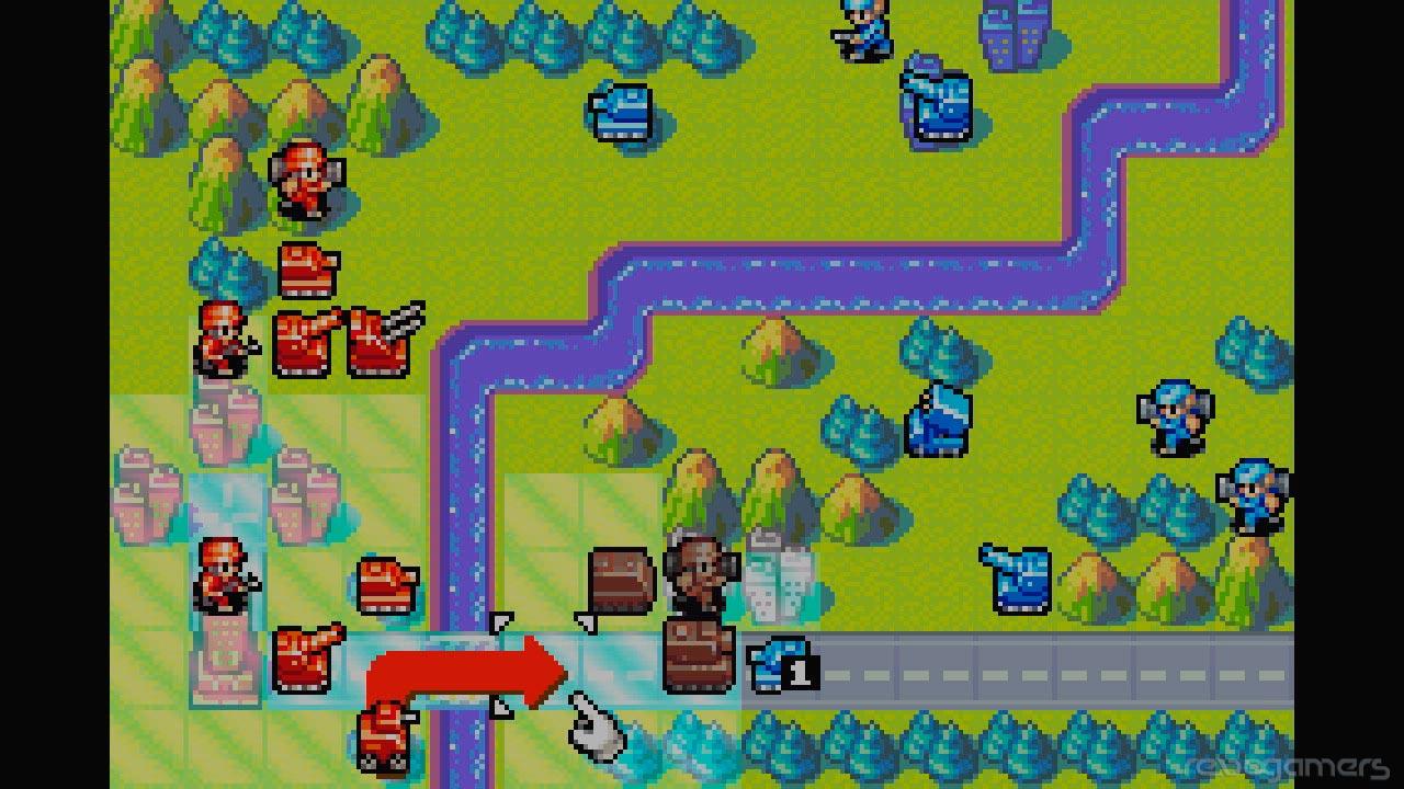 Captura de Advance Wars
