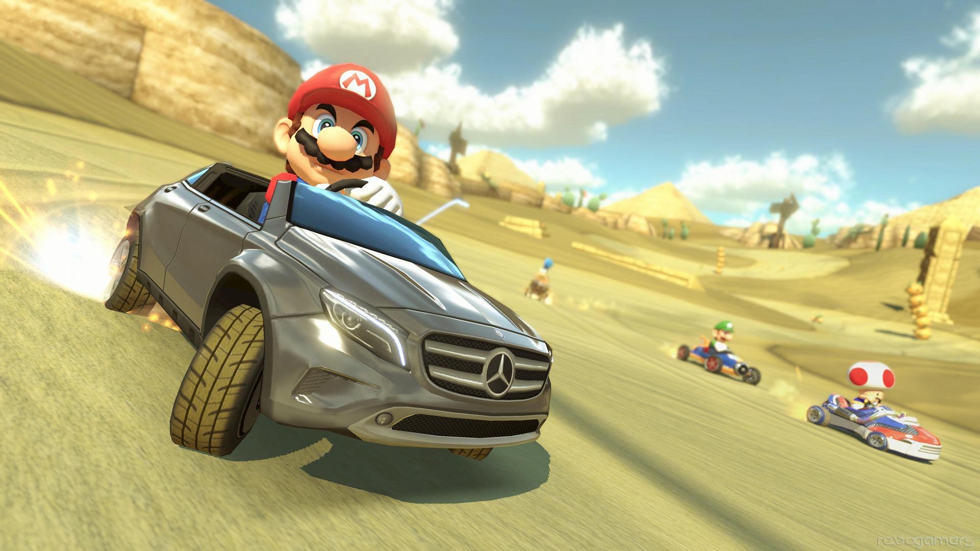 Captura de Mario Kart 8