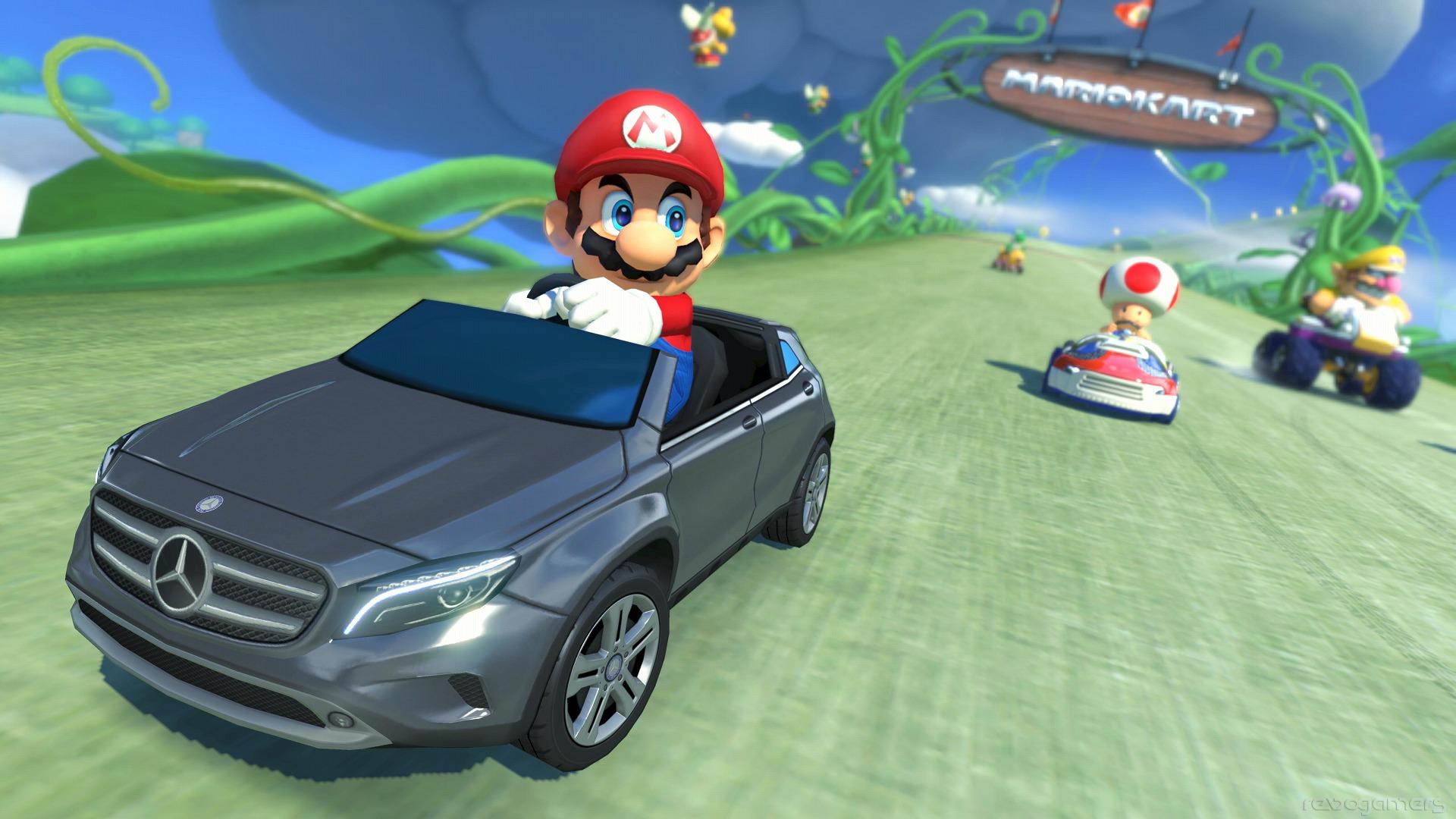 Captura de Mario Kart 8