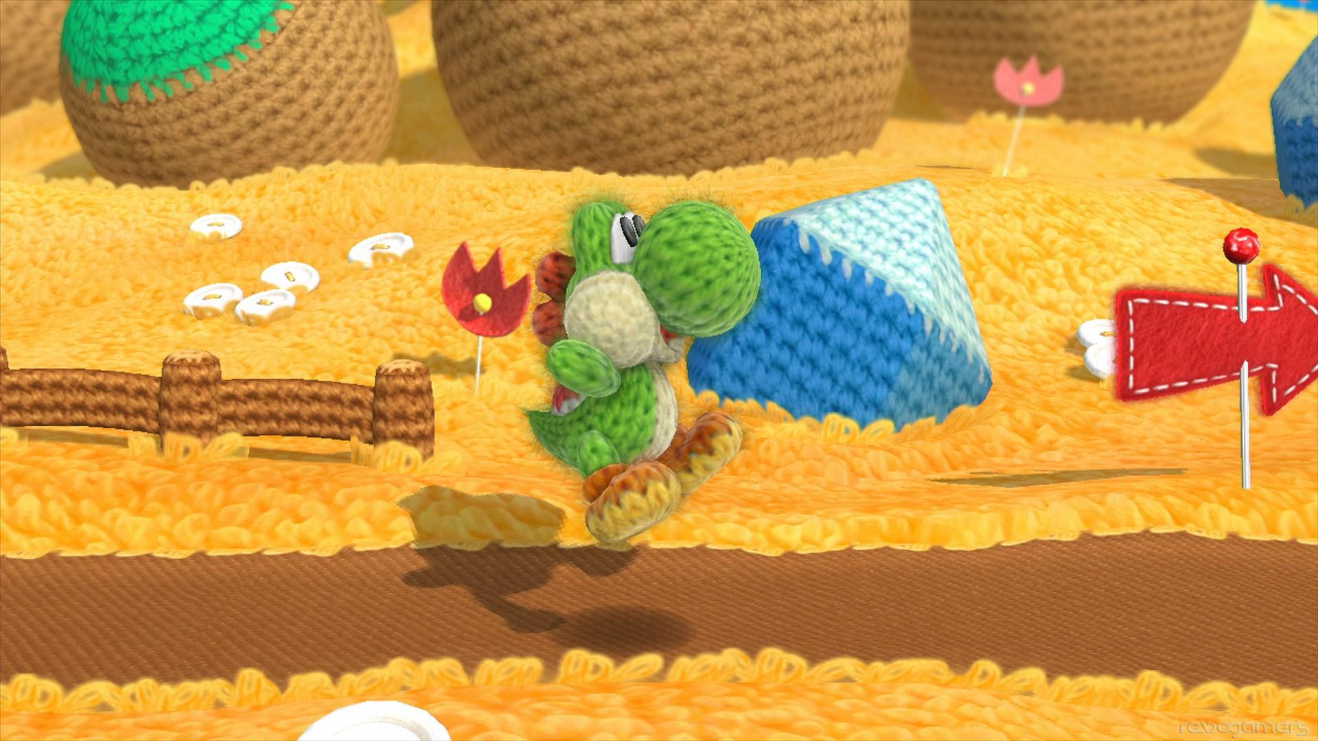 Captura de Yoshi´s Woolly World