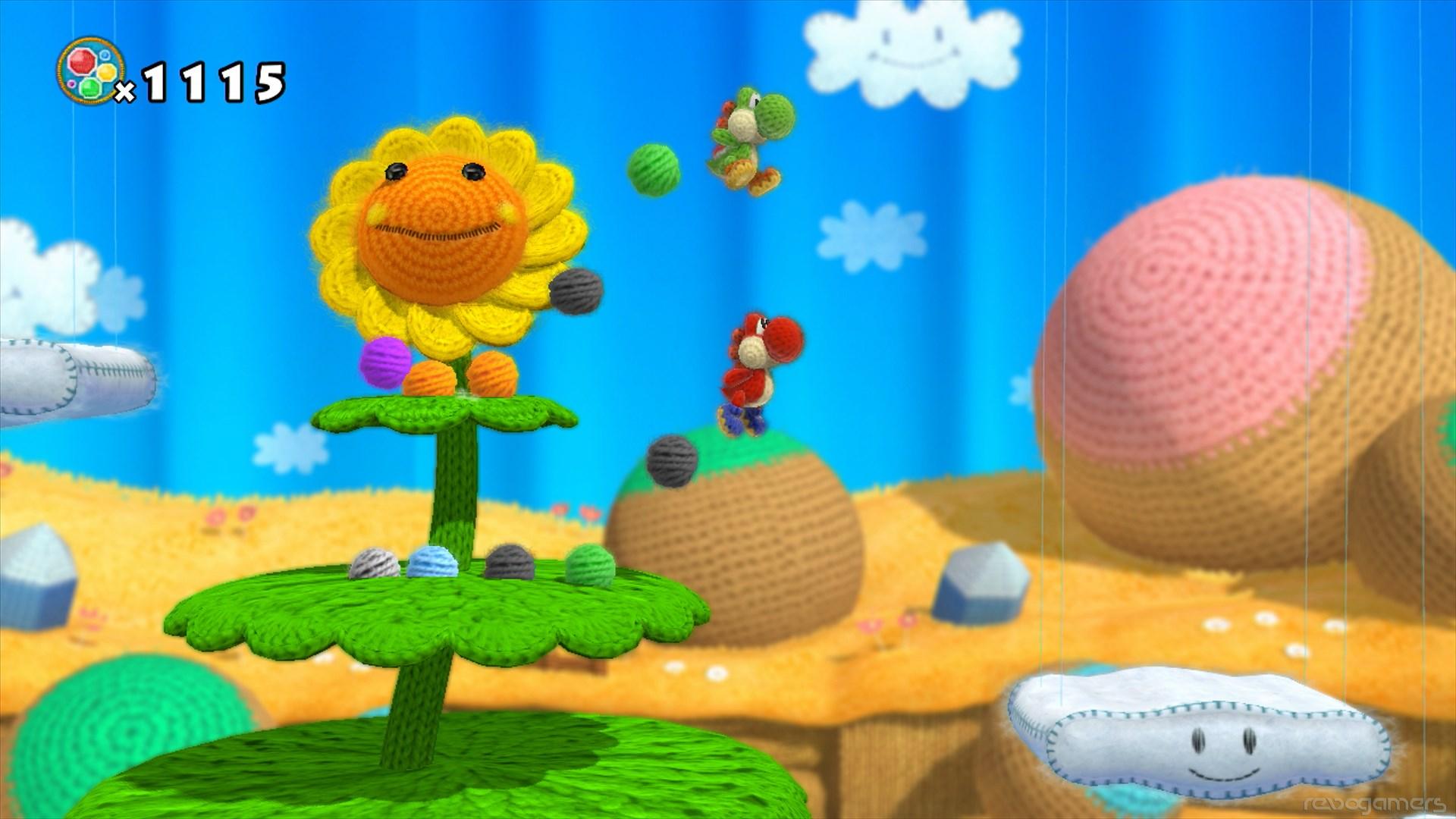 Captura de Yoshi´s Woolly World
