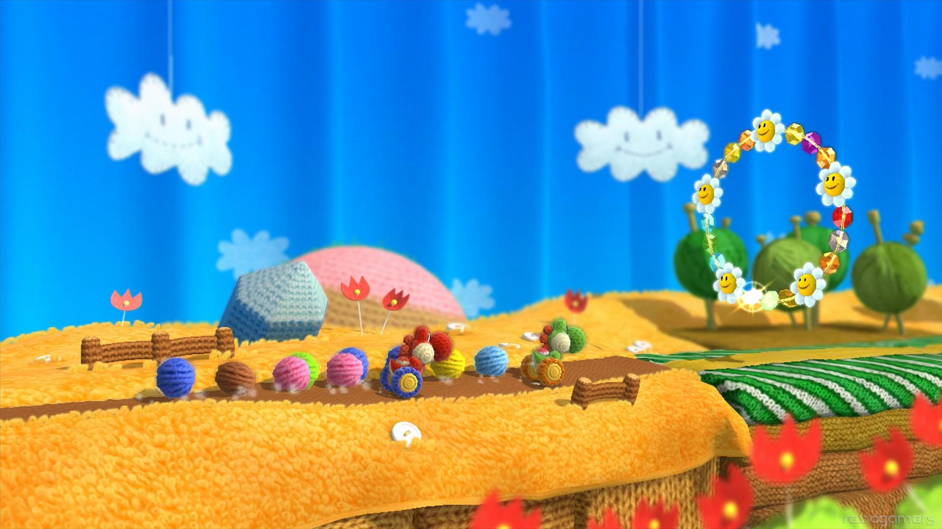 Captura de Yoshi´s Woolly World