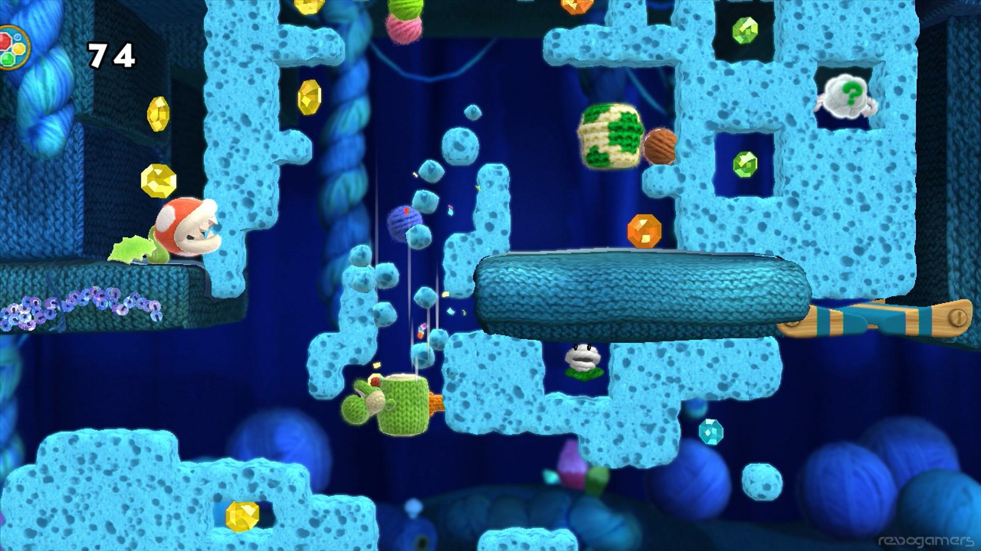 Captura de Yoshi´s Woolly World