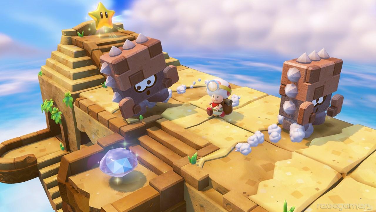 Captura de Captain Toad Treasure Tracker