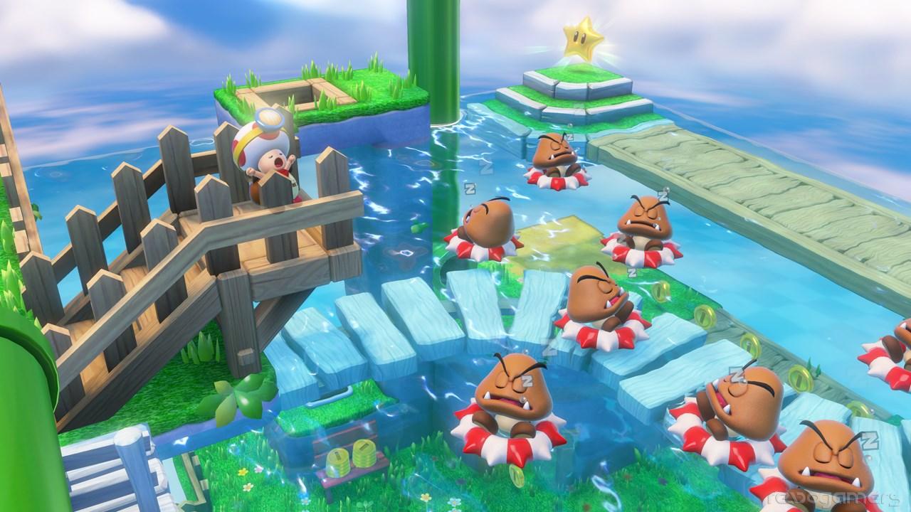Captura de Captain Toad Treasure Tracker