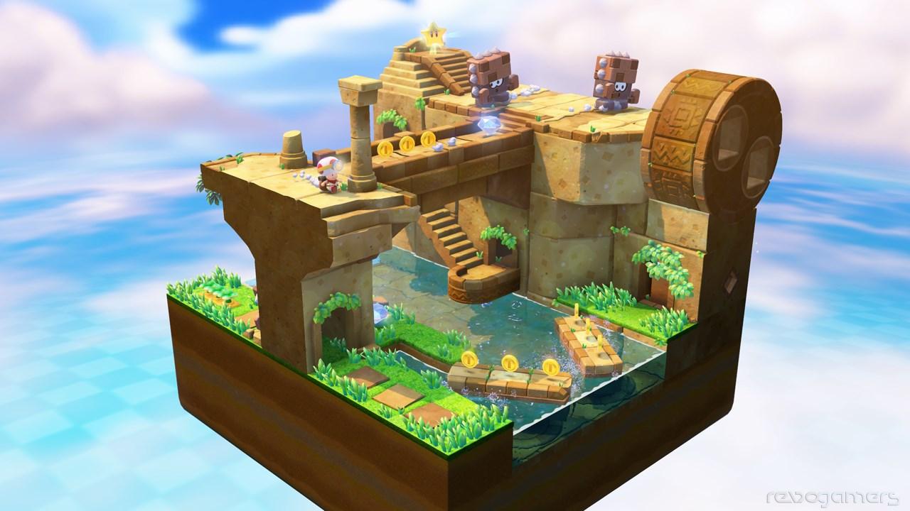 Captura de Captain Toad Treasure Tracker