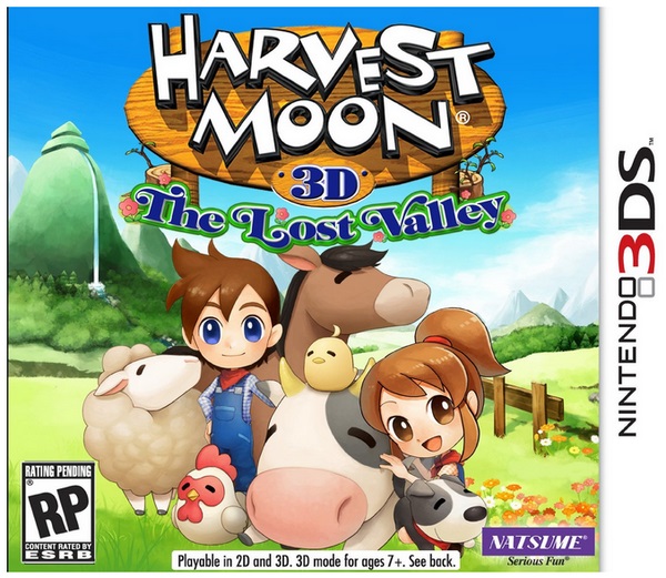 Carátula de Harvest Moon 3D: The Lost Valley