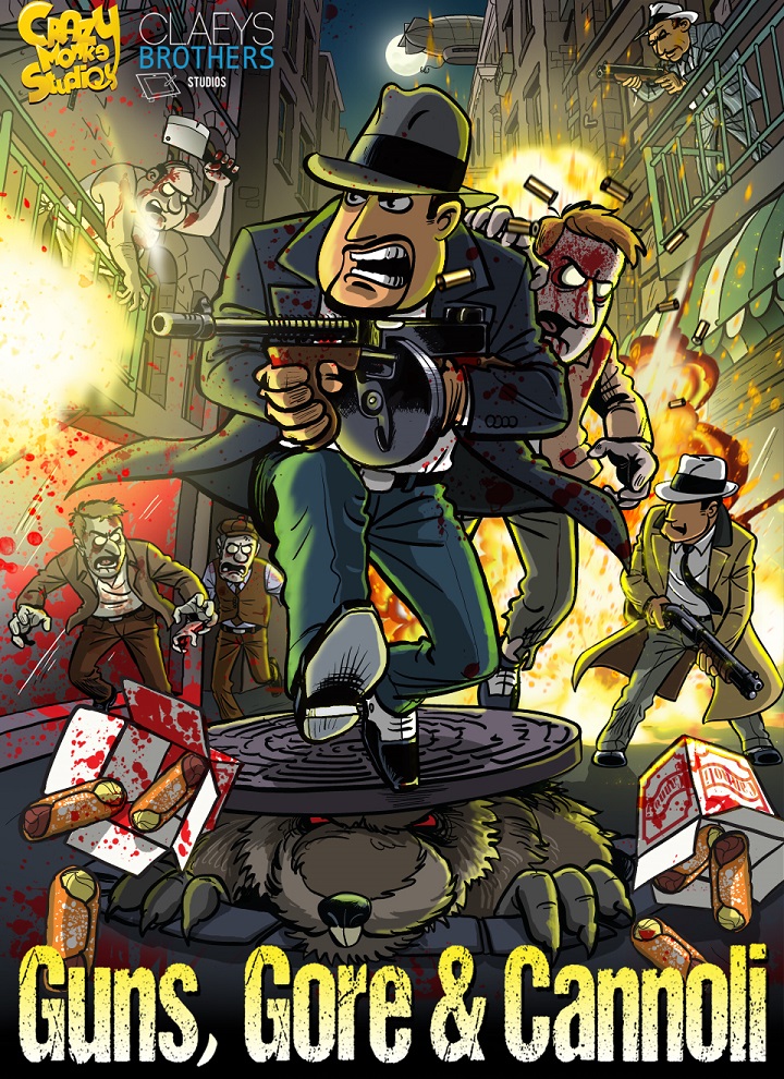 Carátula de Guns, Gore & Cannoli
