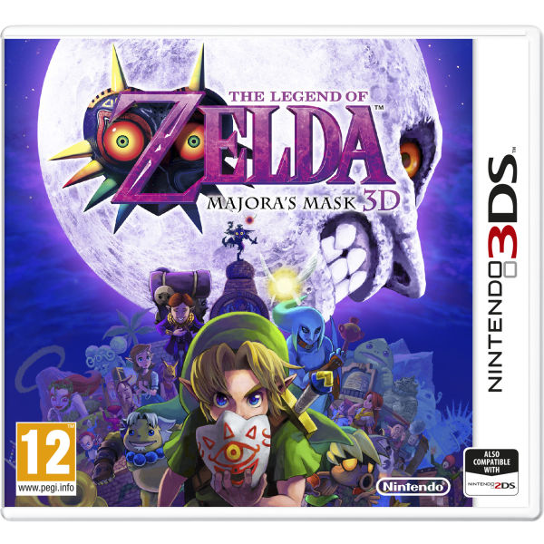 Carátula de The Legend Of Zelda: Majora's Mask 3D