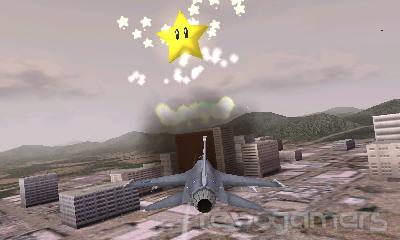 Pasando revista al caza F-22 Mario y al bombardero A-10A Koopa
