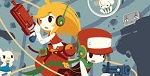 Pillan a Tyrone Rodrírguez un icono 'Cave Story 2' durante su presentación en PAX South